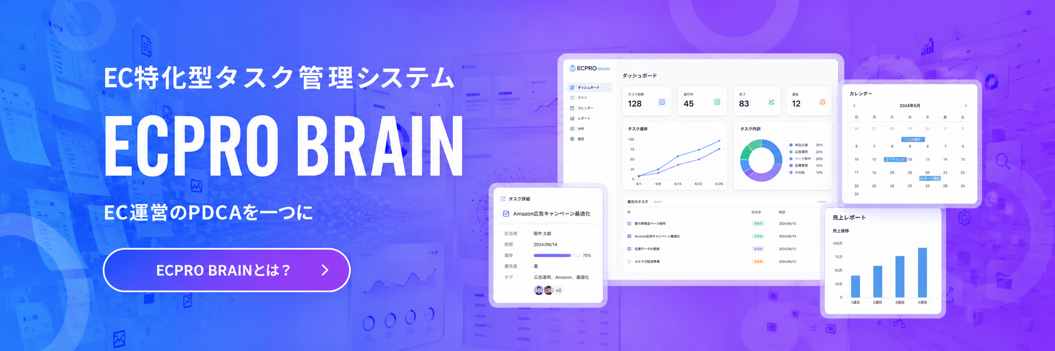 EC運営管理システム ECPRO BRAIN の詳細を見る