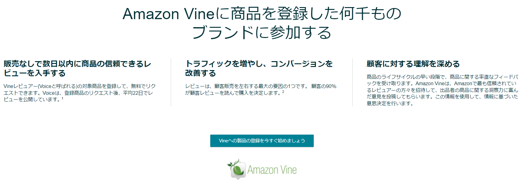 Amazon Vine いつまで？