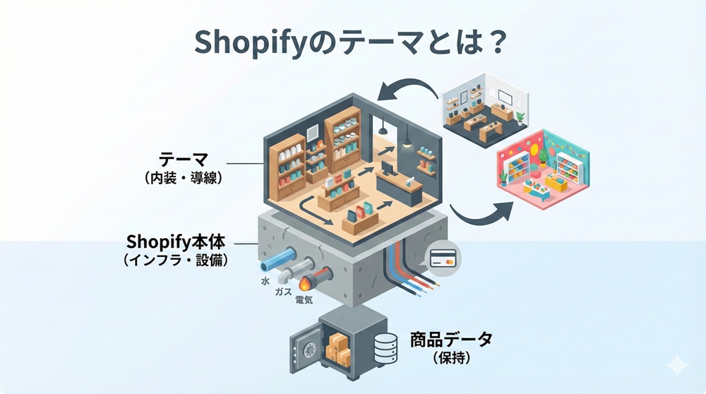 Shopifyのテーマとは？おすすめを選定する前の基礎知識