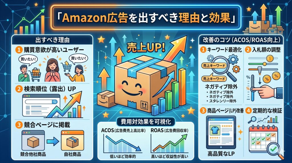 Amazon広告を出すべき理由と効果