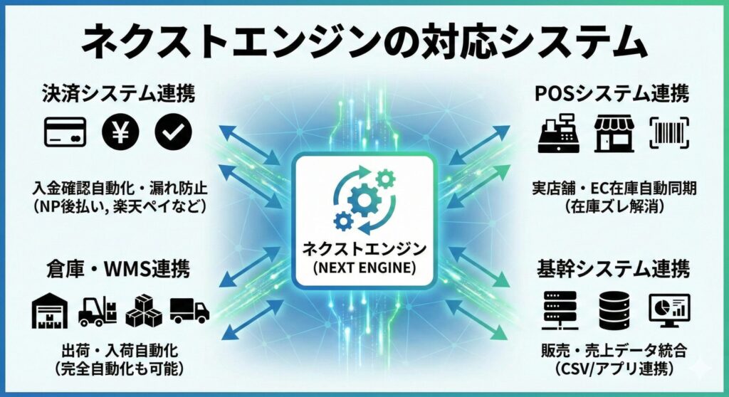 ネクストエンジンの対応システム