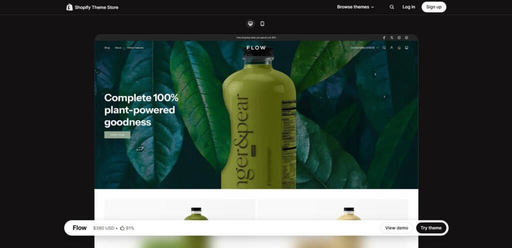 デザイン性と機能性を両立したFlow（フロー）