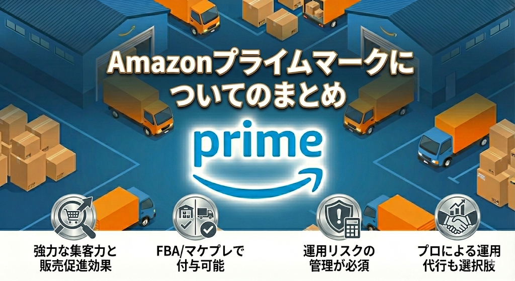 Amazonプライムマークについてのまとめ