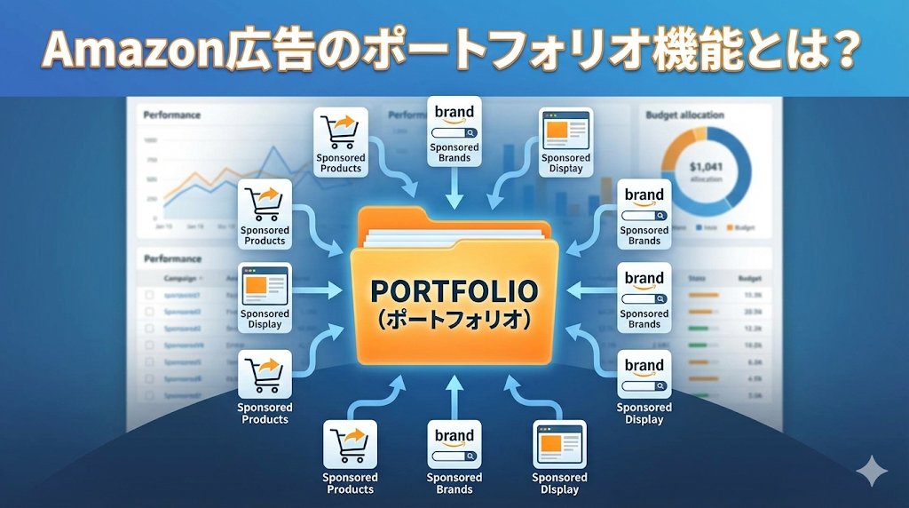 Amazon広告のポートフォリオ機能とは？