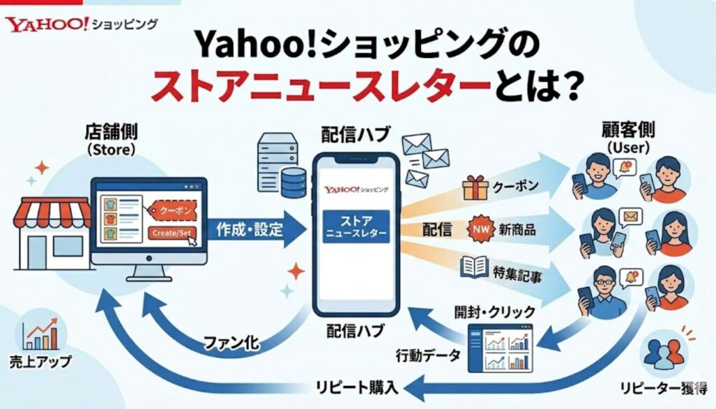 Yahoo!ショッピングのストアニュースレターとは？