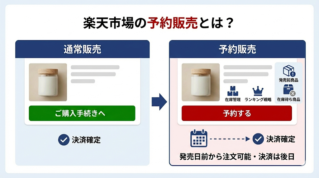 楽天市場の予約販売とは?