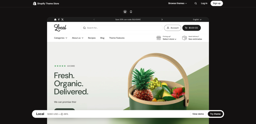 実店舗との連携機能に優れたLocal（ローカル）