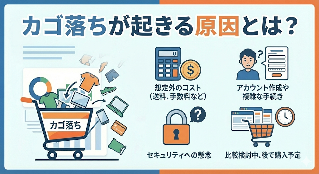 カゴ落ちが起きる原因とは?