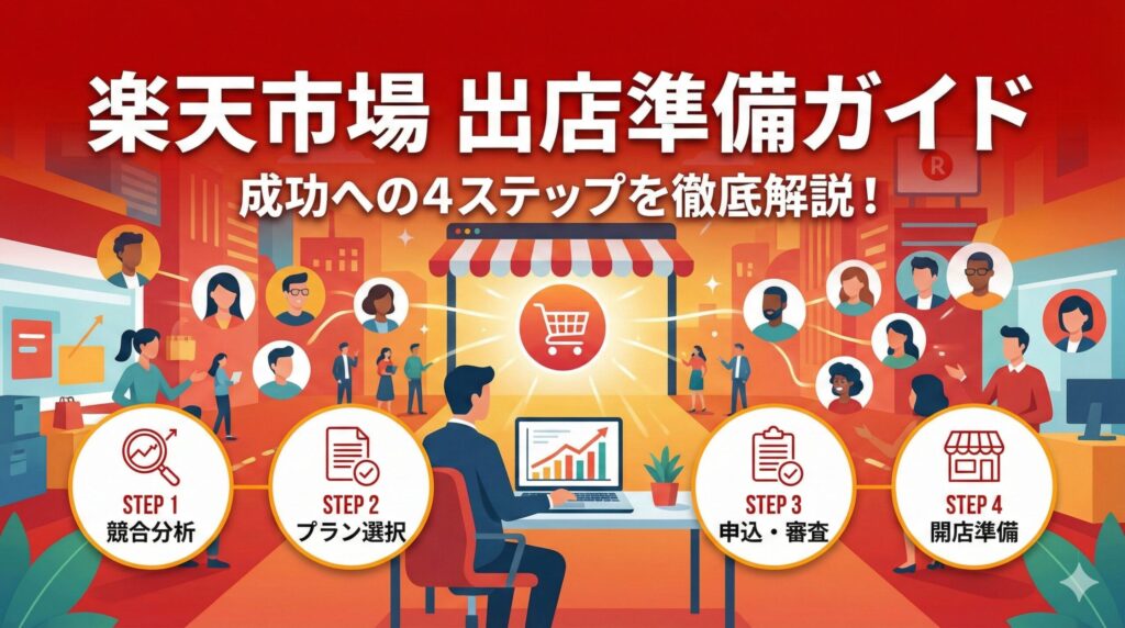 楽天市場で商品ページ作成!出店準備