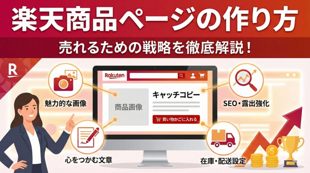 楽天商品ページの作り方とは?
