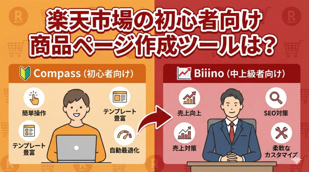 楽天市場の初心者向け商品ページ作成ツールは?