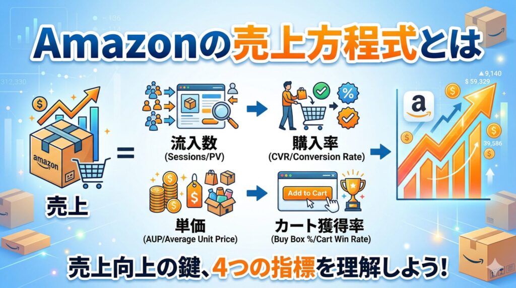 Amazonの売上方程式とは