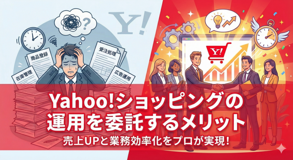 Yahooショッピングの運用を委託するメリットとは?