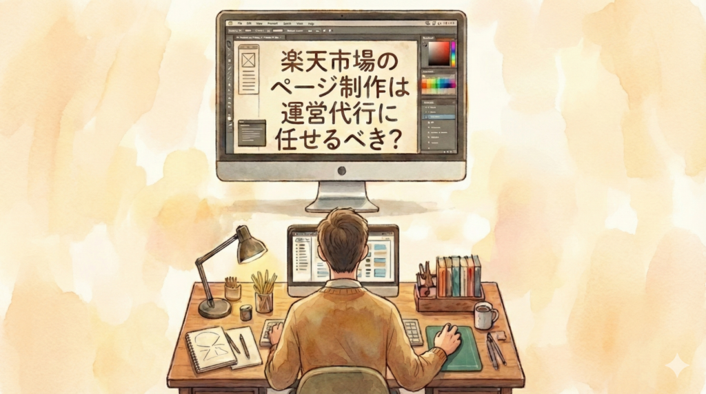 楽天市場のページ制作は運営代行に任せるべき？