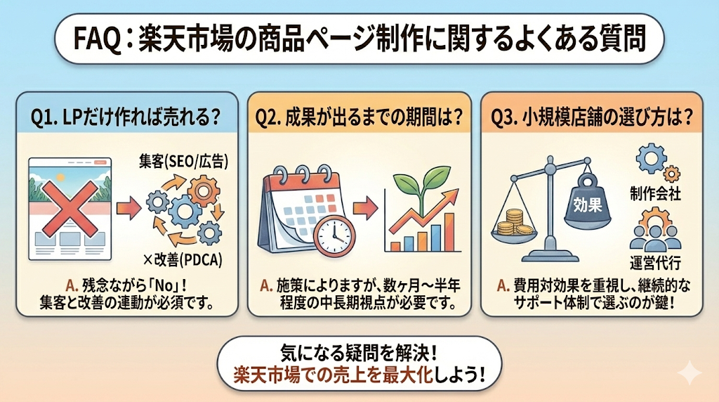 まとめ：商品ページ制作は「投資」であるため、売上にコミットするパートナーを選ぶ