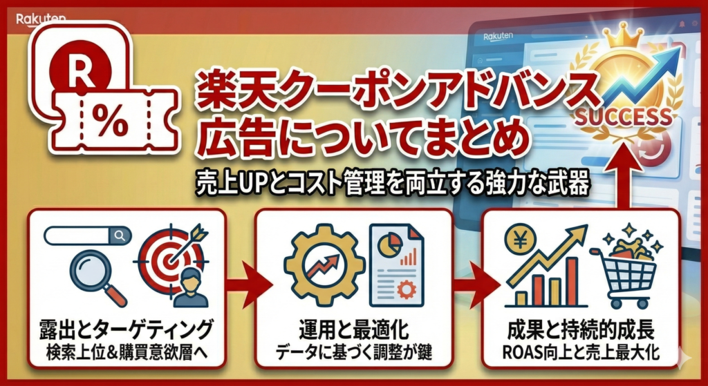 楽天クーポンアドバンス広告についてまとめ
