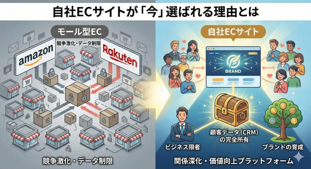 自社ECサイトが「今」選ばれる理由とは