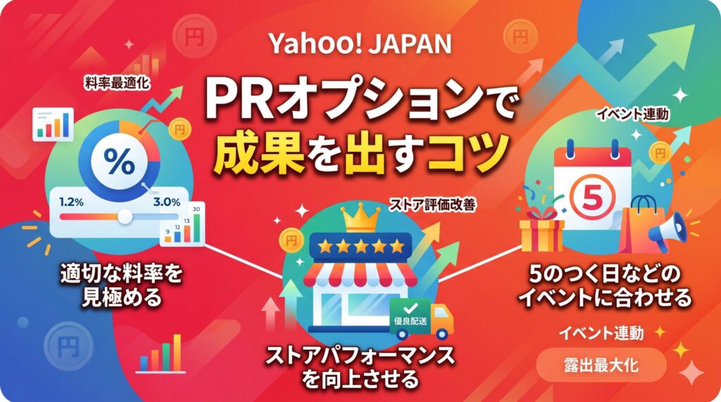 Yahoo!ショッピングのPRオプションで成果を出すコツとは？