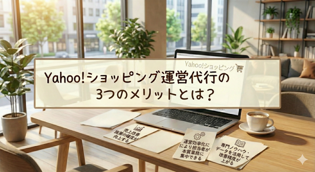 Yahoo!ショッピング運営代行の3つのメリット