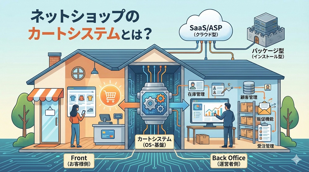 ネットショップのカートシステムとは