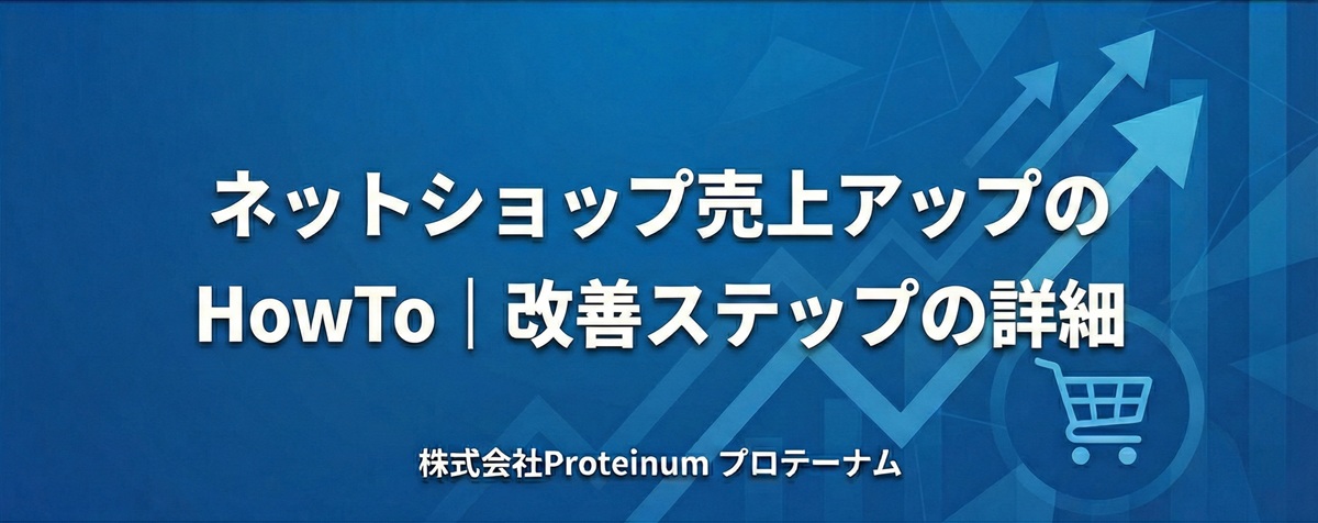 ネットショップ売上アップのHowTo|改善ステップの詳細
