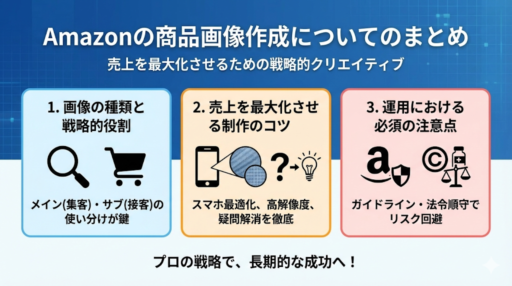 Amazonの商品画像作成についてのまとめ