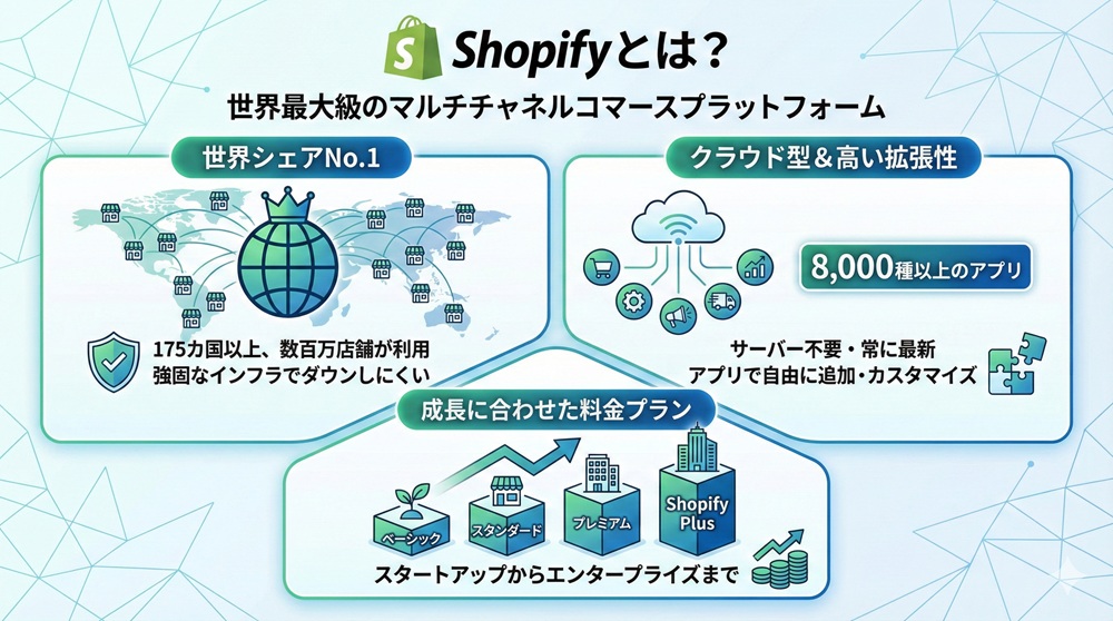 Shopify構築の手順を知る前に理解すべきShopifyとは?