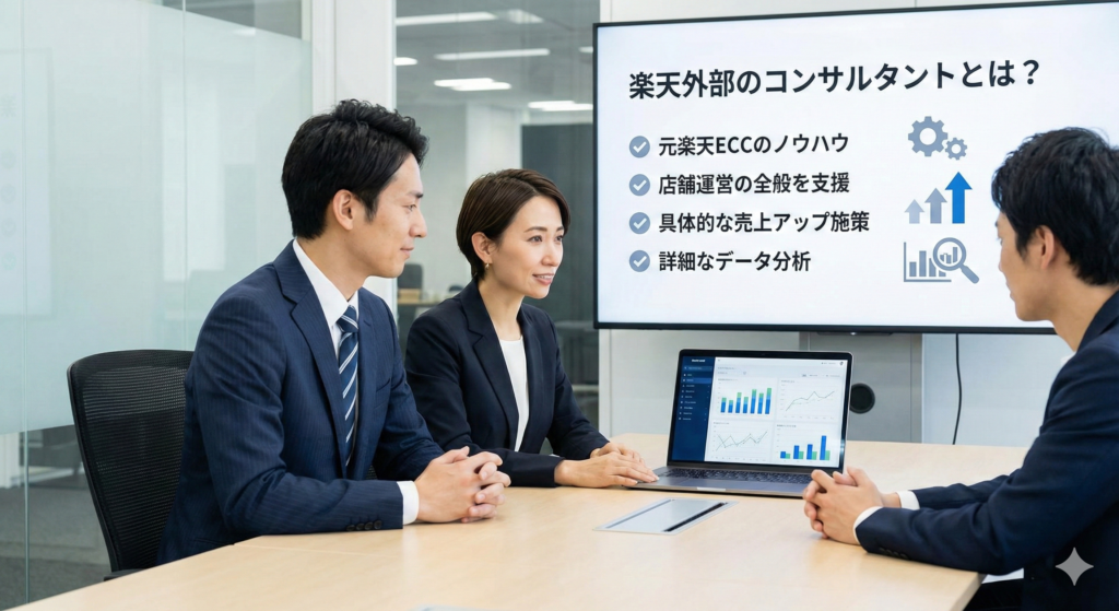 楽天外部のコンサルタントとは？