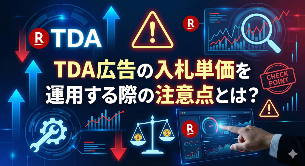 TDA広告の入札単価を運用する際の注意点とは？