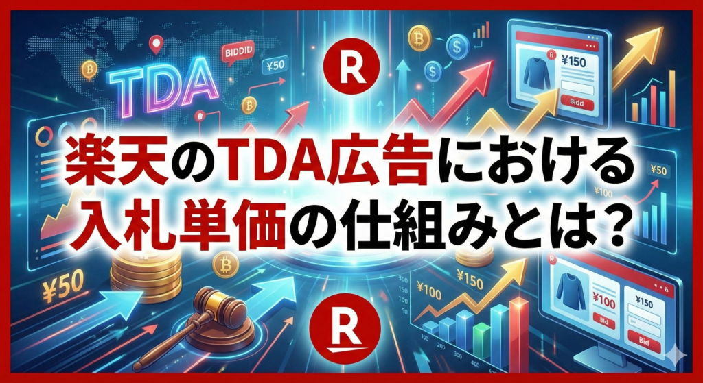 楽天のTDA広告における入札単価の仕組みとは？