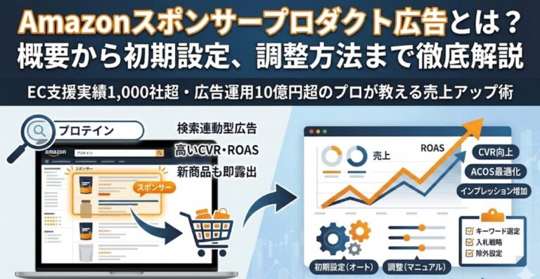 Amazonのスポンサープロダクト広告とは？概要から初期設定、調整方法について解説