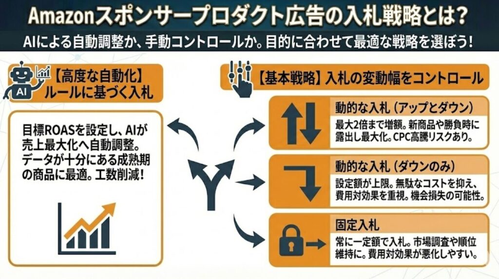 Amazonのスポンサープロダクト広告の入札戦略とは?