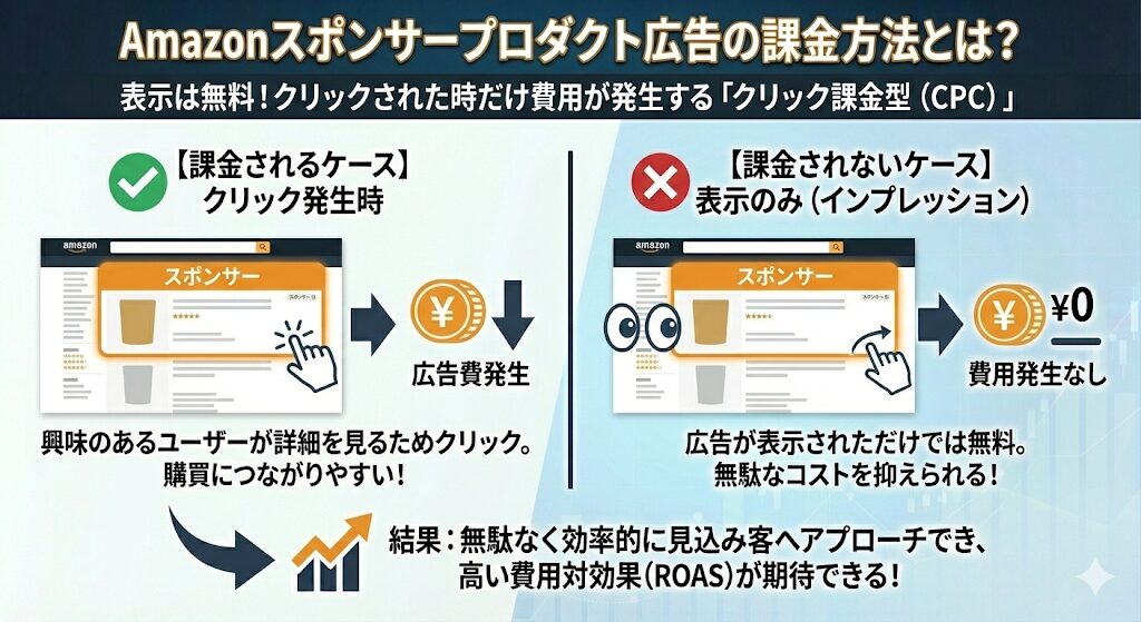 Amazonのスポンサープロダクト広告の課金方法とは?