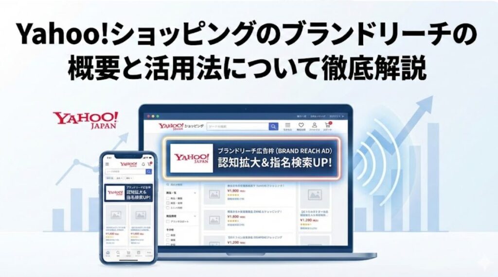 【2026年最新】Yahoo!ショッピングのブランドリーチの概要と活用法について徹底解説