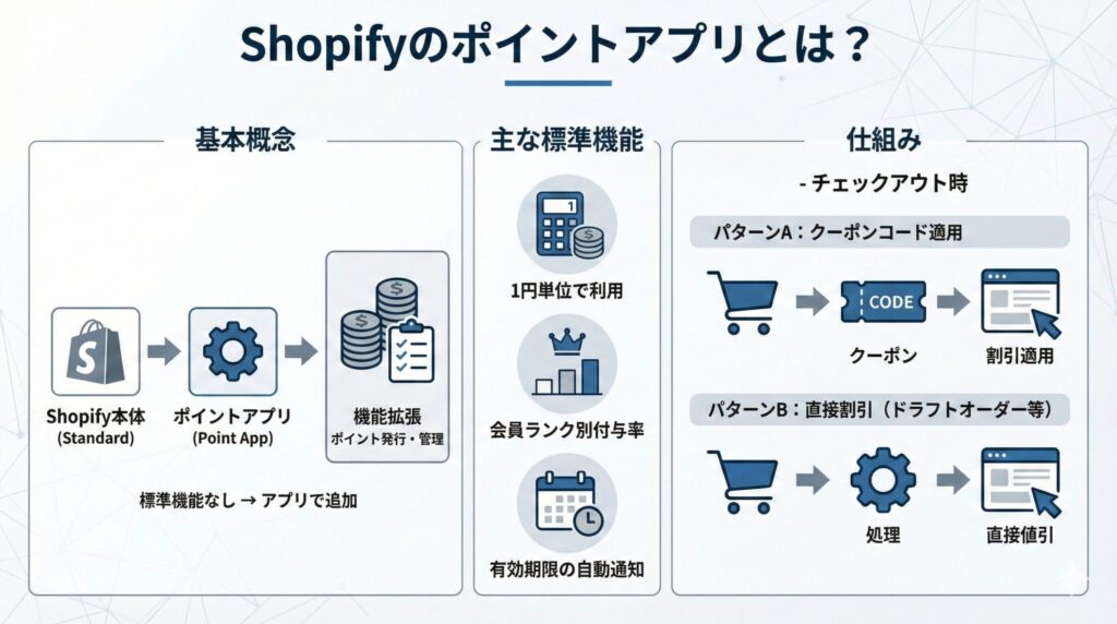 Shopifyのポイントアプリとは?