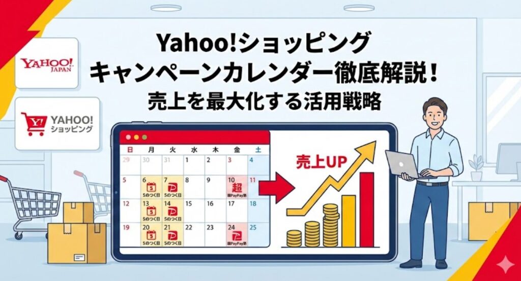 【2026年最新】Yahoo!ショッピングのキャンペーンカレンダーとは？概要から活用方法まで解説