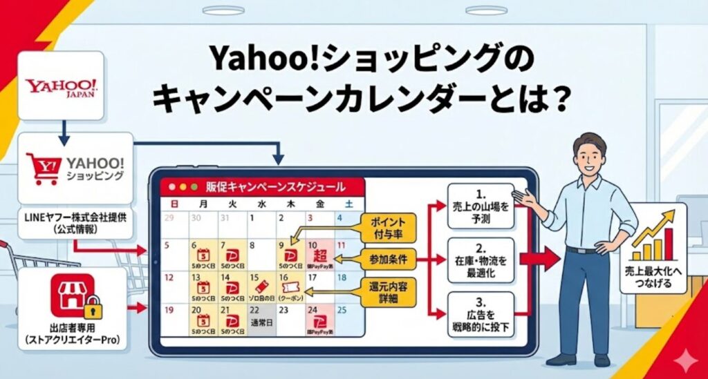 Yahoo!ショッピングのキャンペーンカレンダーとは？