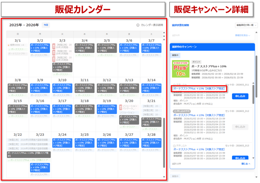 手順3：参加したい日程でエントリーを完了