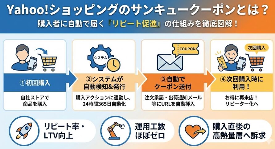 Yahoo!ショッピングのサンキュークーポンとは？