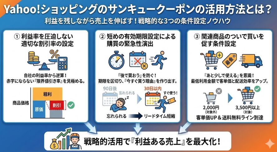 Yahoo!ショッピングのサンキュークーポンの活用方法とは？