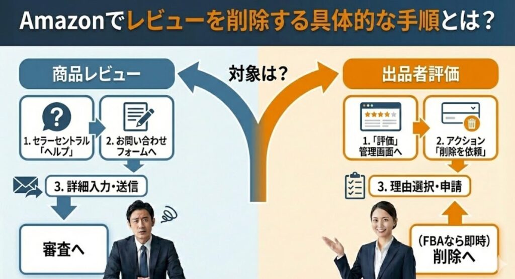 Amazonでレビューを削除する具体的な手順とは？
