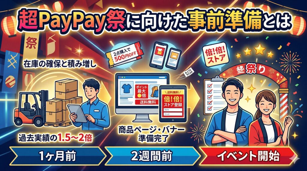超PayPay祭に向けた事前準備とは