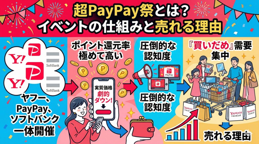 超PayPay祭とは？イベントの仕組みと売れる理由