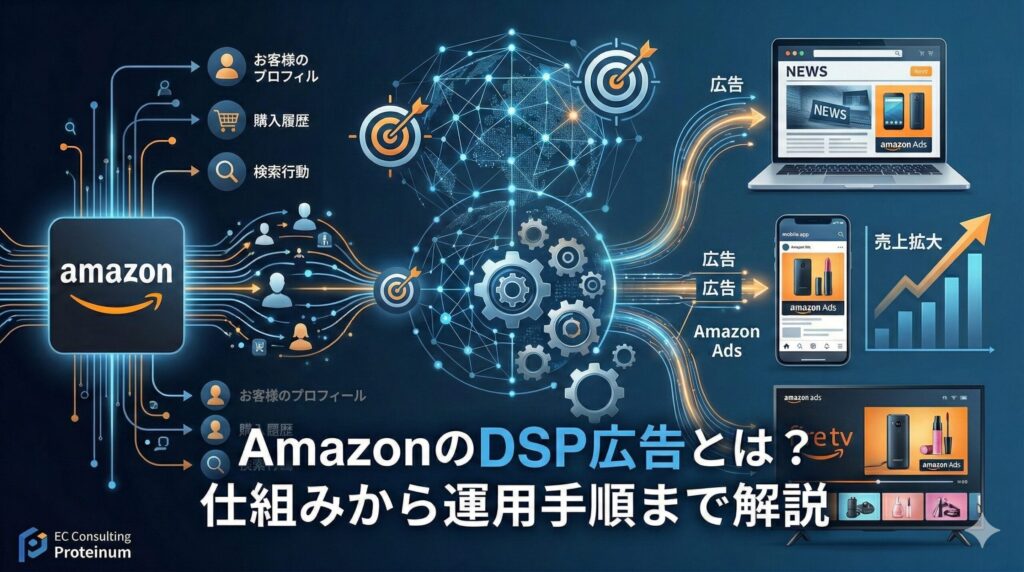 【2026年最新】AmazonのDSP広告とは？仕組みから運用手順まで解説