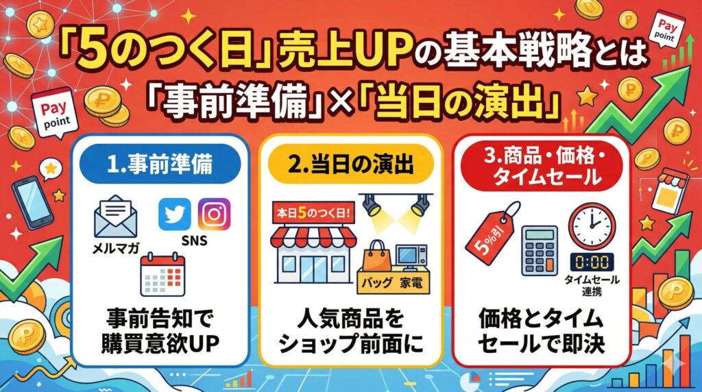 「5のつく日」売上UPの基本戦略とは