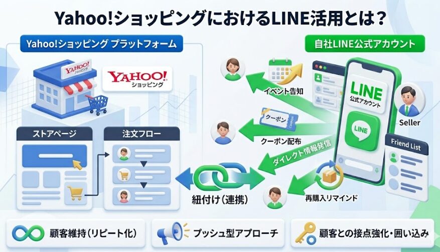Yahoo!ショッピングにおけるLINE活用とは？