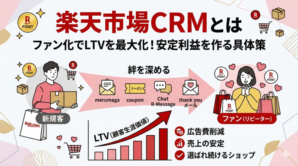 楽天市場CRMとは