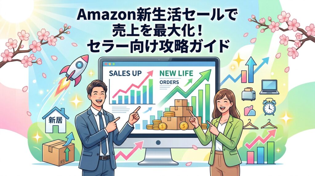 Amazon新生活セールで売上を最大化！セラー向け攻略ガイド