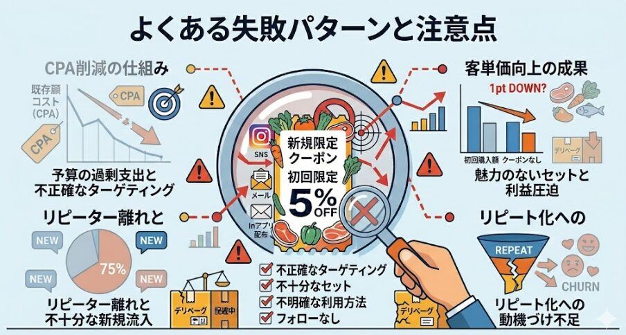 よくある失敗パターンと注意点