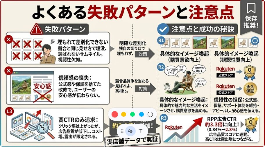 よくある失敗パターンと注意点